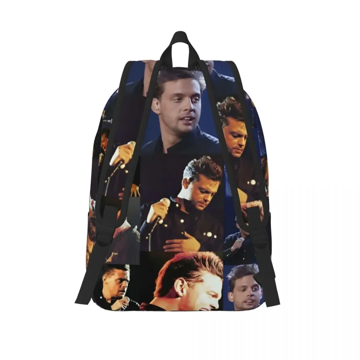 Luis Miguel Mexico Singer Classical Backpack Sports High School Work Collage Y2K Live Daypack for Men Women College Canvas Bags