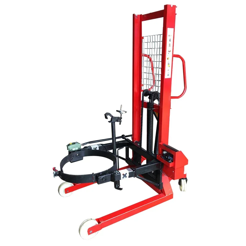 Hand Pallet Truck Hydraulic Manual Stacker Hydraulic Oil Drum Stacker