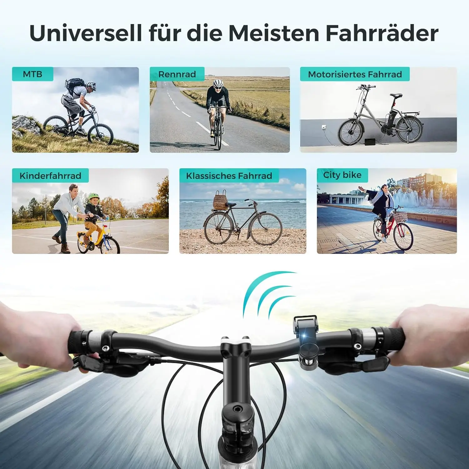 Outdoor Bicycle Bell Stainless Bicycle Car bell Bike Cycling Accessories Rennrad Kinderfahrrad