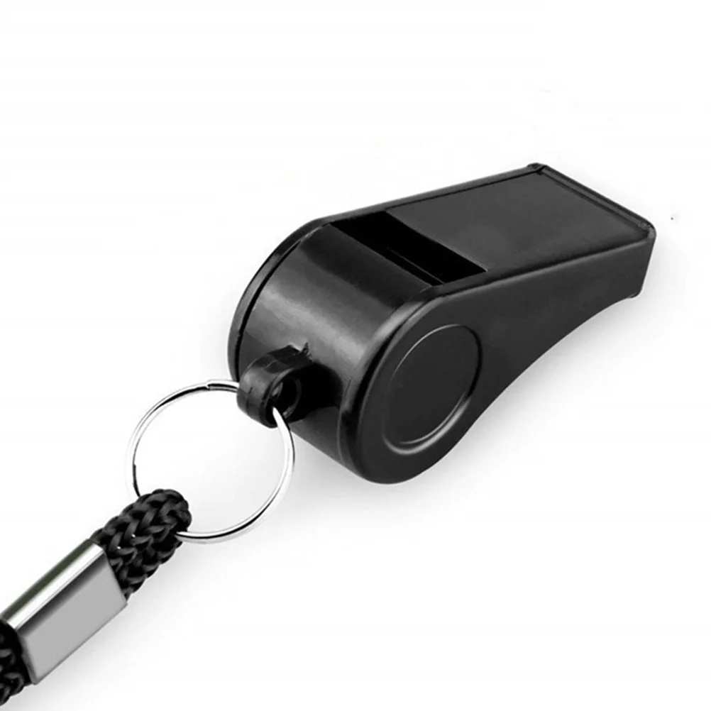 10 قطعة صافرة سلامة حرفية دقيقة لكرة القدم كرة السلة السفر الطوارئ صفارات المحمولة