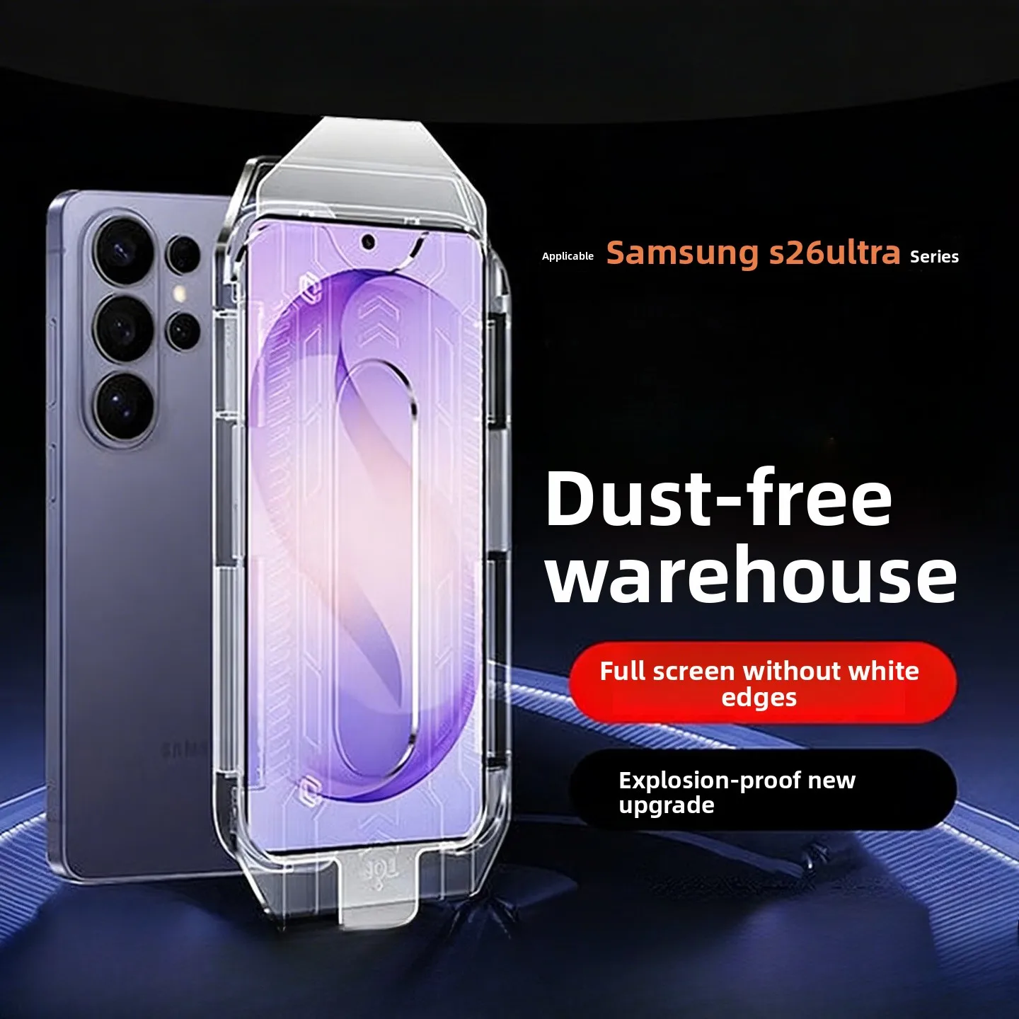 

2 Set Metal Lens Protection Frame For Samsung Galaxy S26 Ultra s26 Plus Full Cover Lens Film High Transparency Glass Lenses