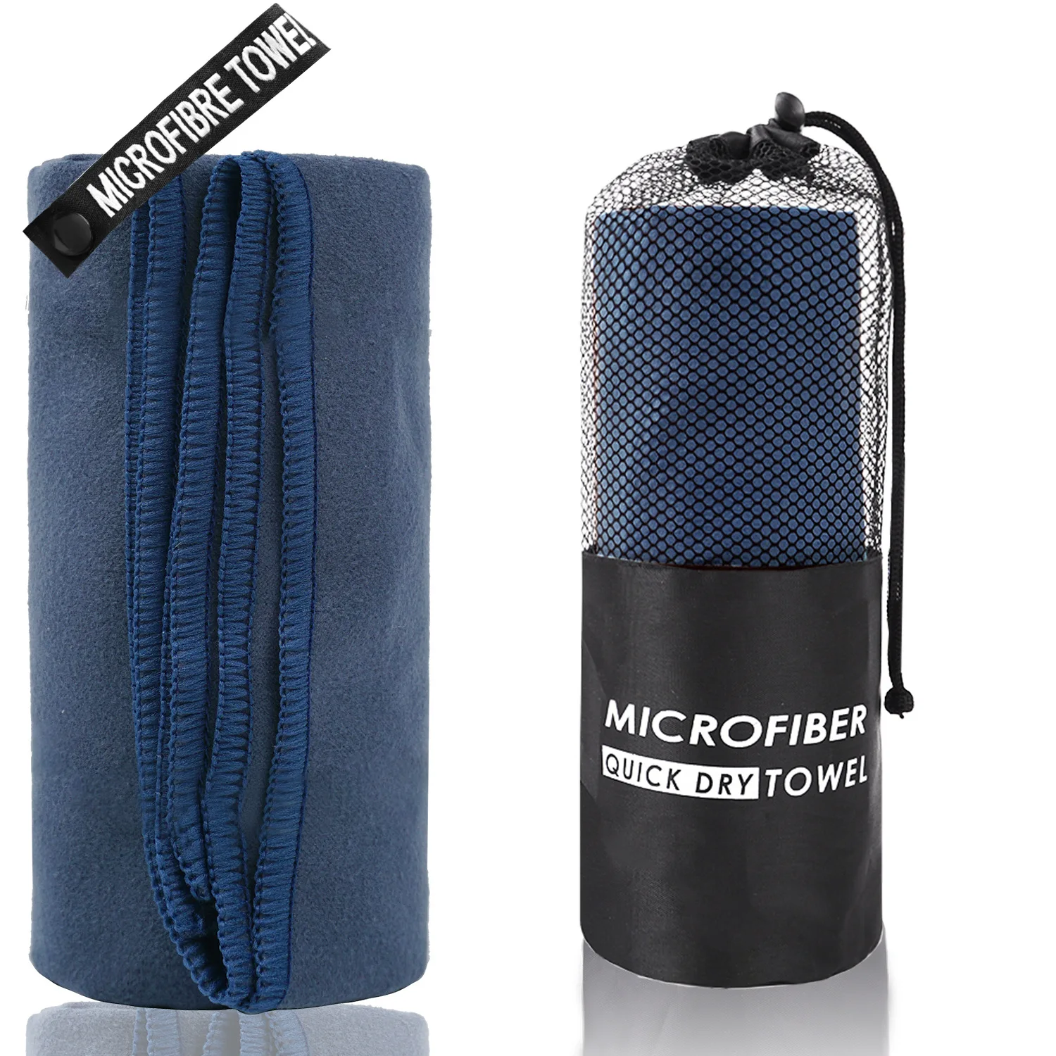 

Ultra-Absorbent Microfiber Quick-Dry Sports Towel with Portable Tube Pouch – Lightweight Gym & Yoga Towel for Travel, Fitness