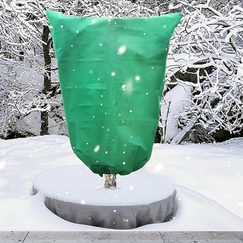 

Покрытие для растений, зимний теплый чехол, защитная сумка для дерева, кустарников, растений для двора, садовых растений, защита от мороза, антифриз