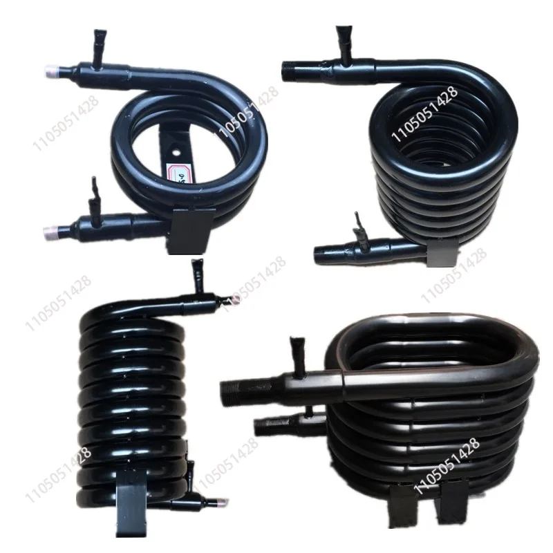 Coil heat exchanger, ice maker serpentine condenser, air conditioning heat pump heat exchanger, 0.5HP fresh water cooling pipe.