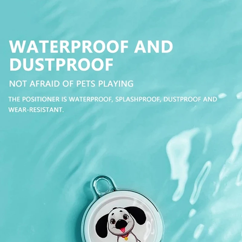 Pet Anti Lost GPS Tracker Bluetooth Smart Wearable Waterproof Locator Real-Time Tracking Collar Find Device