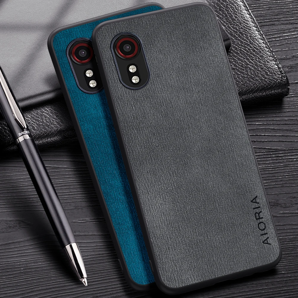 Case for Samsung Galaxy Xcover 5 Design Simple, Lightweight, wood grain cover for Samsung Galaxy Xcover 7 Case