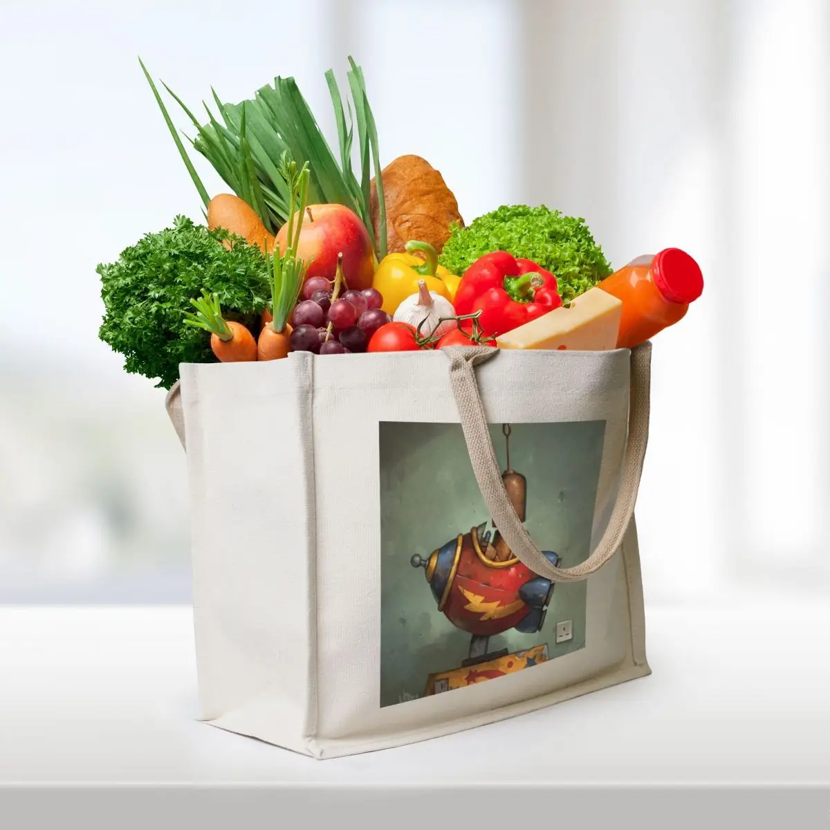 To Boldly Go Tote Bag canvas tote bags shopper bags Women's bags Large for women