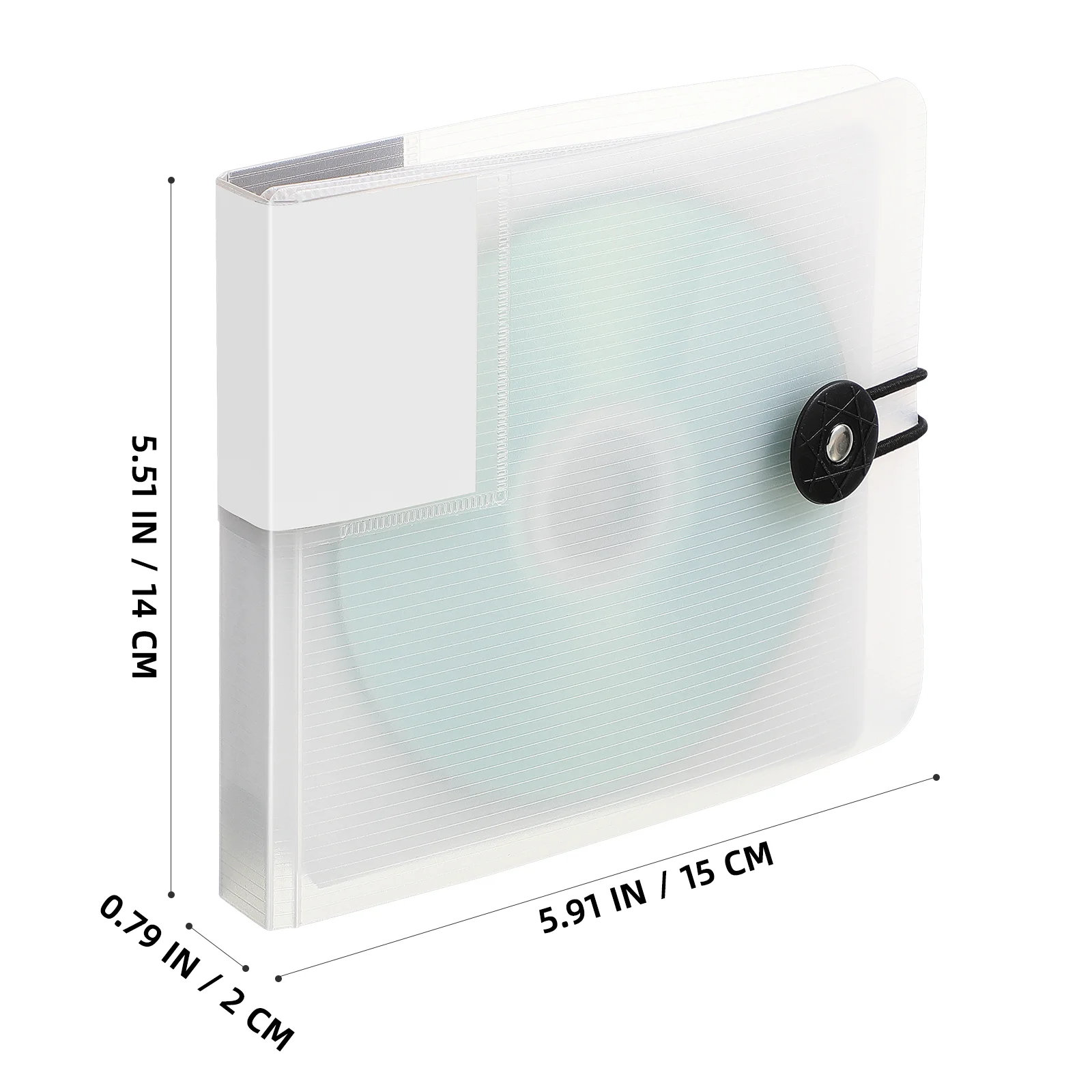 CD 가방 DVD 지갑 보호 케이스, 투명 포켓 정리함 보관 거치대 사진 박스, 투명 용기, 12 용량