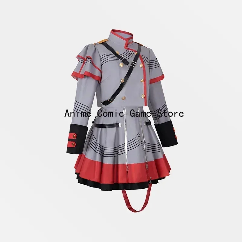 متوفر S-3XL Tetoo Vtuber المزج الخامس Kasane Tetoo تأثيري حلي شعر مستعار الظاهري المغني هالوين ملابس الحفلات للنساء