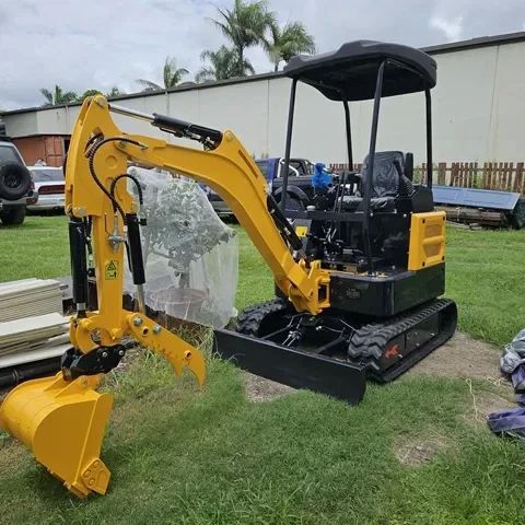 for Free Shipping Micro Compact Mini Excavator 1.8 Ton 2 ton Bagger track link excavator for sale