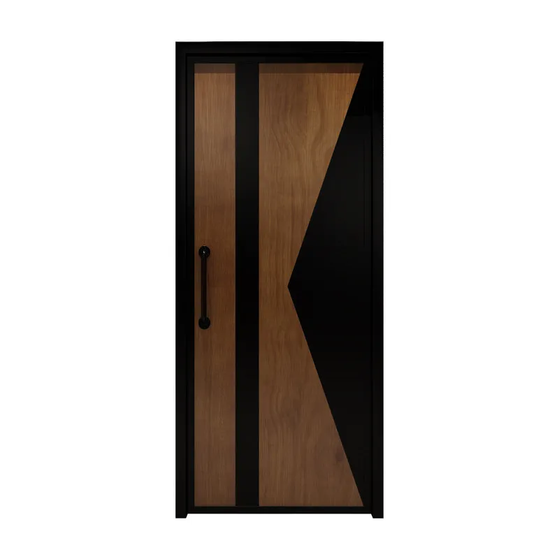 

Industrial wind wrought iron solid wood door retro bar restaurant kitchen soundproof box bathroom toilet door customization