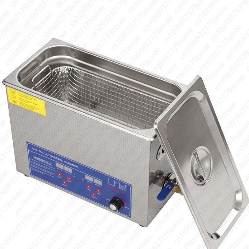 Single Slot Small Desktop Cleaner, Ultrasonic Industrial Supplies Cleaner, Flat Adjustable Power Cleaning Equipment