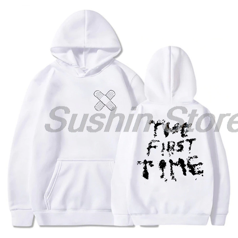 The Kid Laroi Hoodie The First Time Tour 2024 Long Sleeve Streetwear Men Women Hooded Sweatshirt Hip Hop Clothes