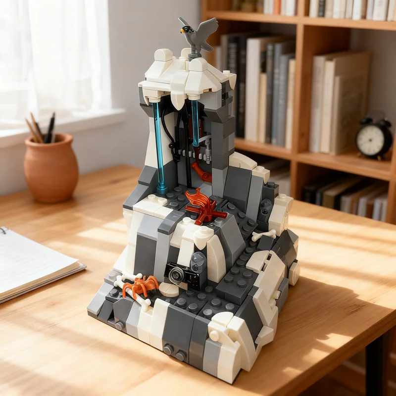 

289pcs MOC Square Foot Vignette Collectible Minifigures Model Building Toy Blocks Architecture Christmas Gifts Idea Education