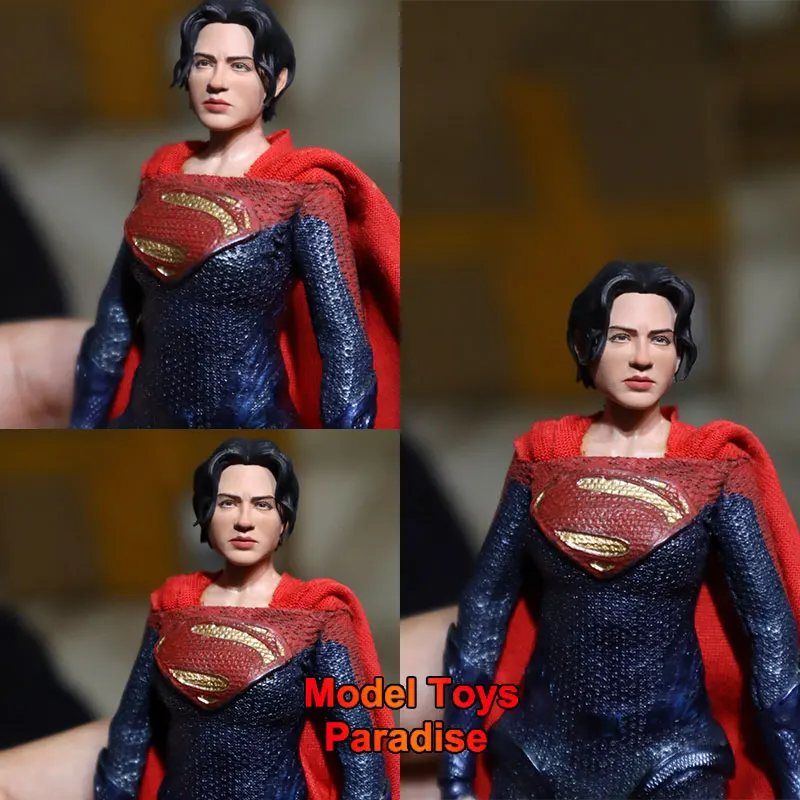 

Изготовленная на заказ голова солдата-супергероя в масштабе 1/12, аниме-голова Супергёрл, подходит для 6-дюймовых фигурок