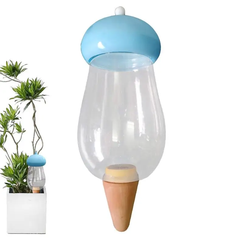 

Mushroom Automatic Watering Drip Automatic Plant Watering Plant Waterer System Indoor Auto Watering Mushroom Shape Efficient &