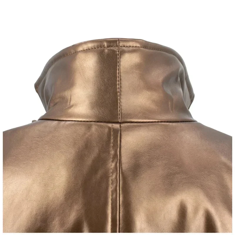 

3.a;6\m/WENAM Women Hero High Waist PU-Leather Coat Anime X-Men Rogue Anna Marie Casual Jacket Cosplay Costume Halloweeng;8'l/7,