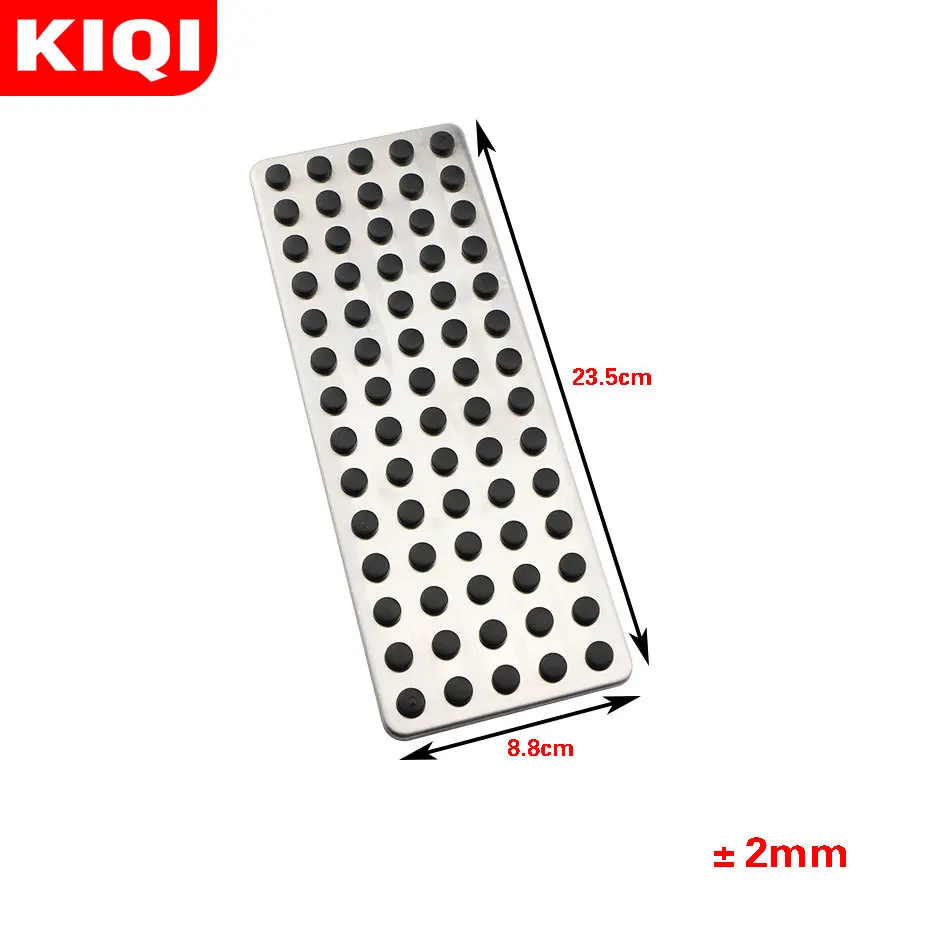 Stainless Steel Car Pedals for Mercedes Benz C E S GLK SLK CLS SL-Class W203 W204 W211 W212W210 Accelerator Brake Footrest Pad