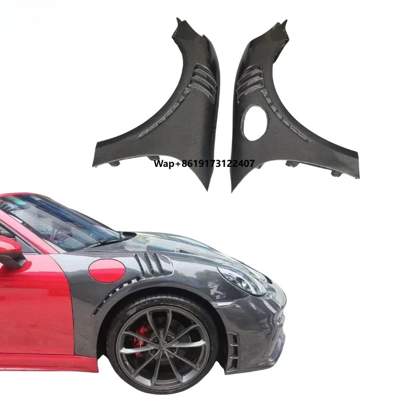 

Высококачественные карбоновые крылья в стиле RS с воздухозаборниками для 981 Cayman S Boxster GTS