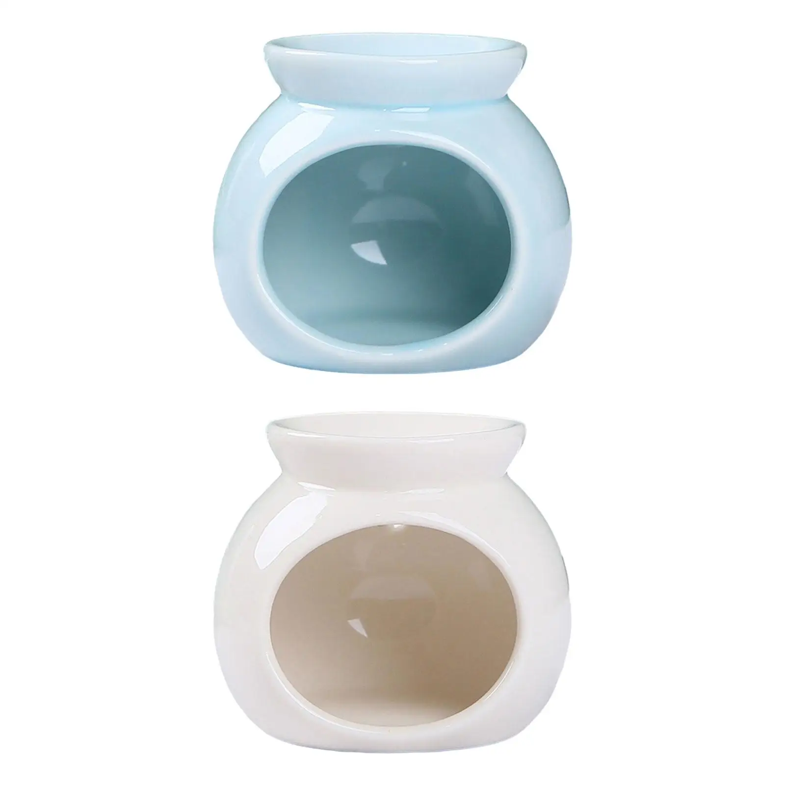 2-6pack Essential Oil Burner Modern Tealight Candle Holder for Porch Bathroom