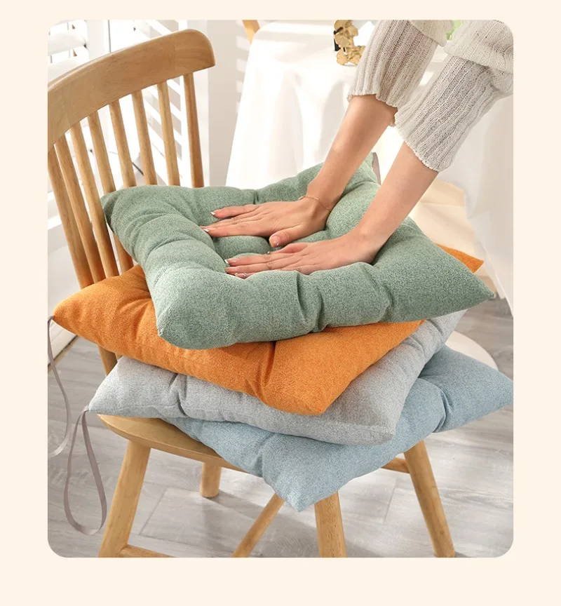 Office Cushion Chair Household Four Seasons Ground Cushion Student Sedentary Fart Cushion Chair Cushion Stool Butt Cushion