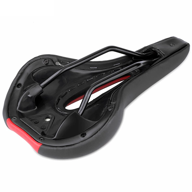 Mountainbike-Sattel, weich, atmungsaktiv, leicht zu ersetzen, bequem zu entfernen, langlebig, für Outdoor-Sporttraining, Fahrradtour – Detail 4