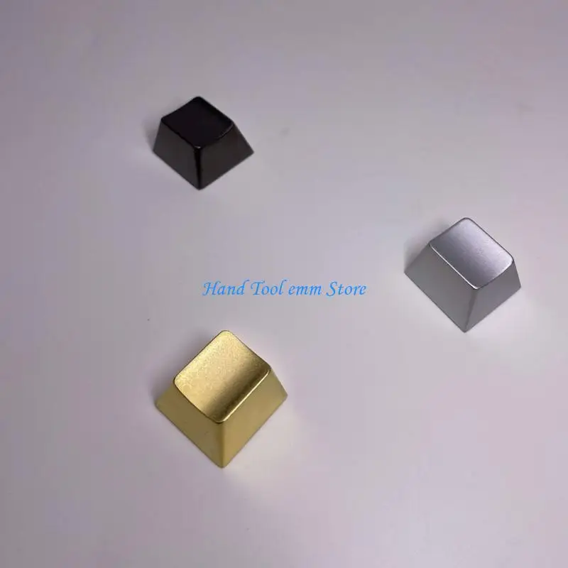 H37F Originalhöhe Zink -Legierungsschlüsselkap in Matte Finish Keycap für mechanische Keyboard -Spieler und -Programmierer