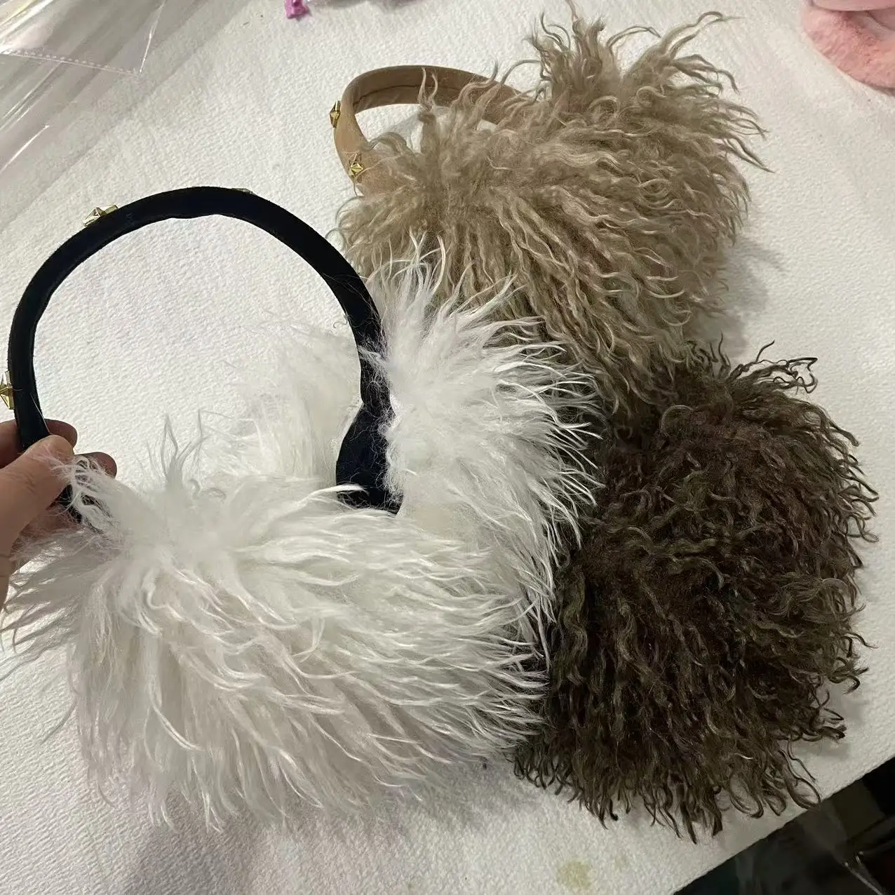 Anjj New Star Errmuffs Fashion Elegant Temperament Woman Earmuffs Winter Warm Windproof Ear Protect Ear Warmer