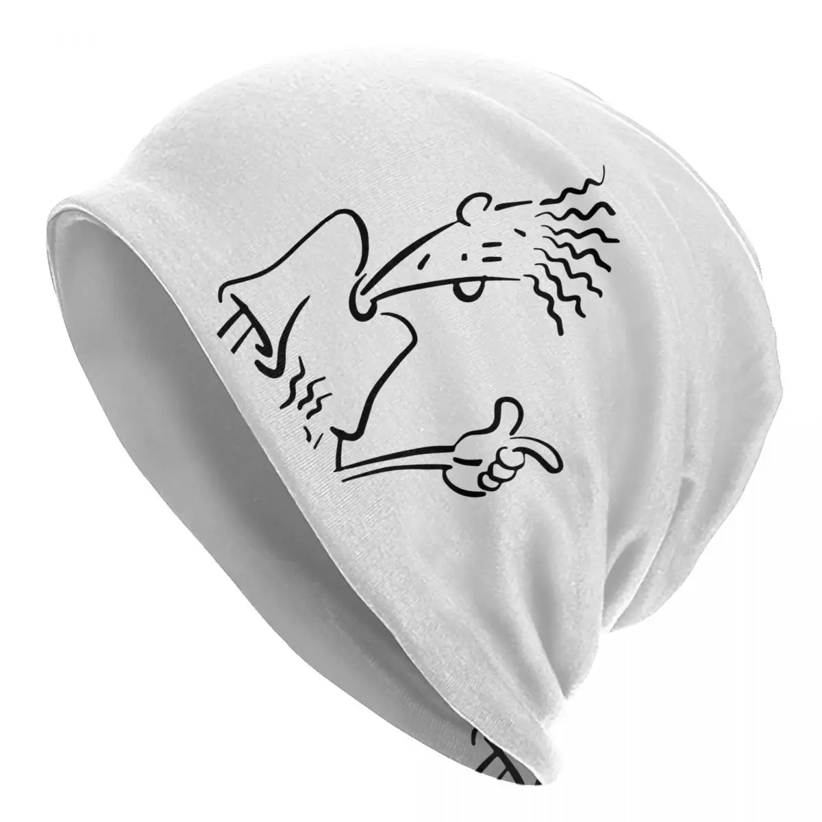 Fido Dido Beanie Hats Fido Dido Man Knit Hat Kpop Warm Soft Men Unisex Caps Autumn Graphic Retro Bonnet Hats Birthday Present