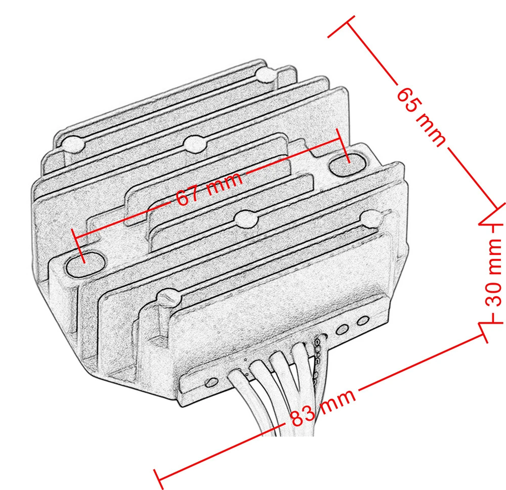 Regulator Rectifier For 640 LC4 Adventure Supermoto Six Days 400 450 620 625 660 EGS-E LSE LC4 Rally Duk-e Enduro RXC SMC SXC
