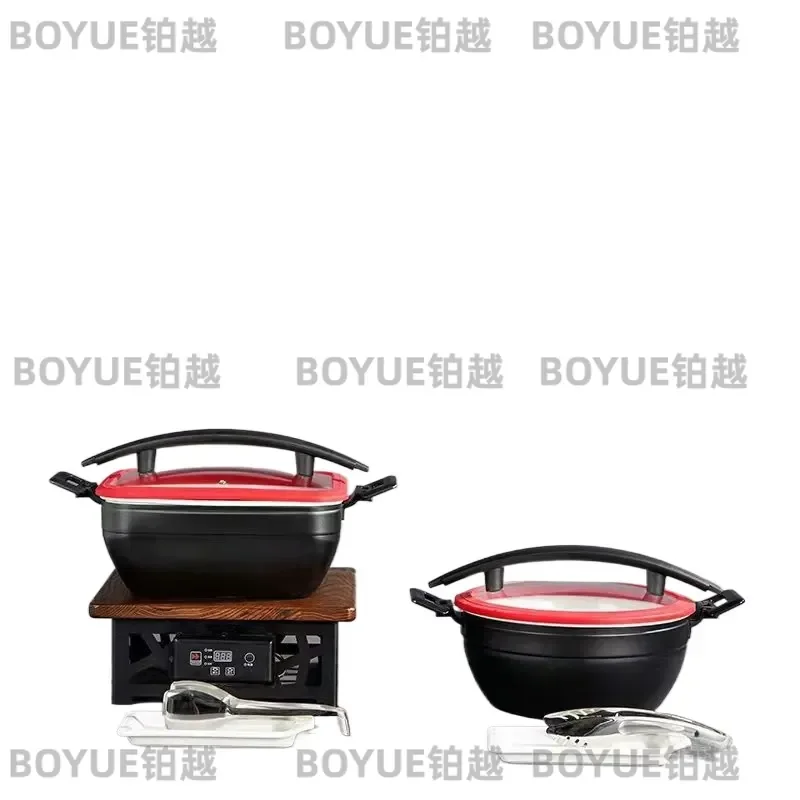 Commercial Electric Buffet Warmer 304 Stainless Steel Insulated Food Pot for Hotel Restaurant Canteen Breakfast Serving