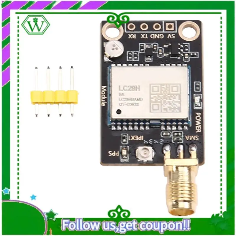 

Reliable-RTK Base Station Board Output RTCM Data High Precision Positioning Module LC29HBA