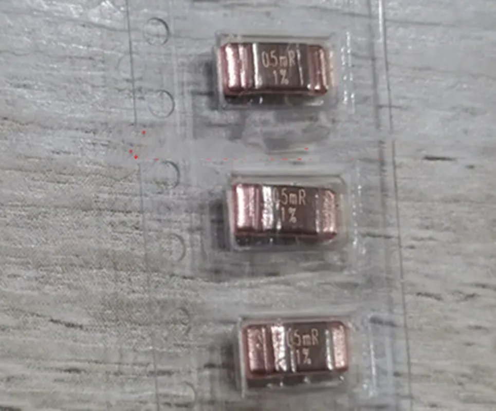 SMD manganin shunt sampling resistance 2512 3W 0.5mR 0.0005R  PR2512-R0005-F