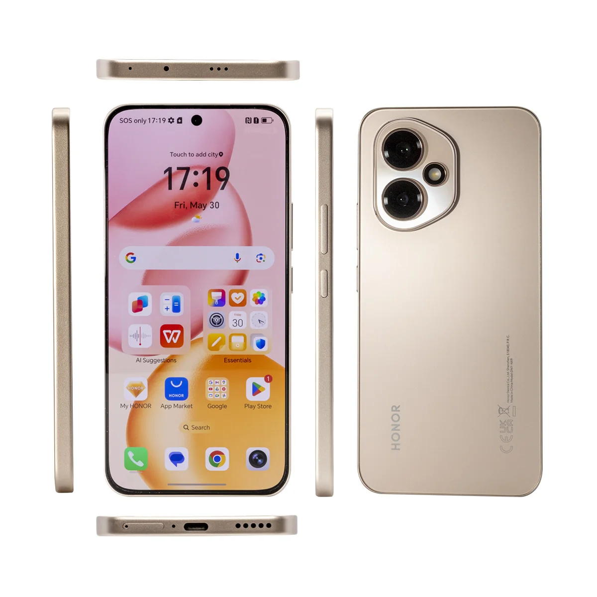 هاتف ذكي HONOR 400 5G Snapdragon 7 Gen 3 MagicOS9.0 كاميرا AI فائقة الوضوح بدقة 200 ميجابكسل وشاشة AMOLED مقاس 6.55 بوصة بقدرة 6000 مللي أمبير في الساعة 80 وات شحن فائق