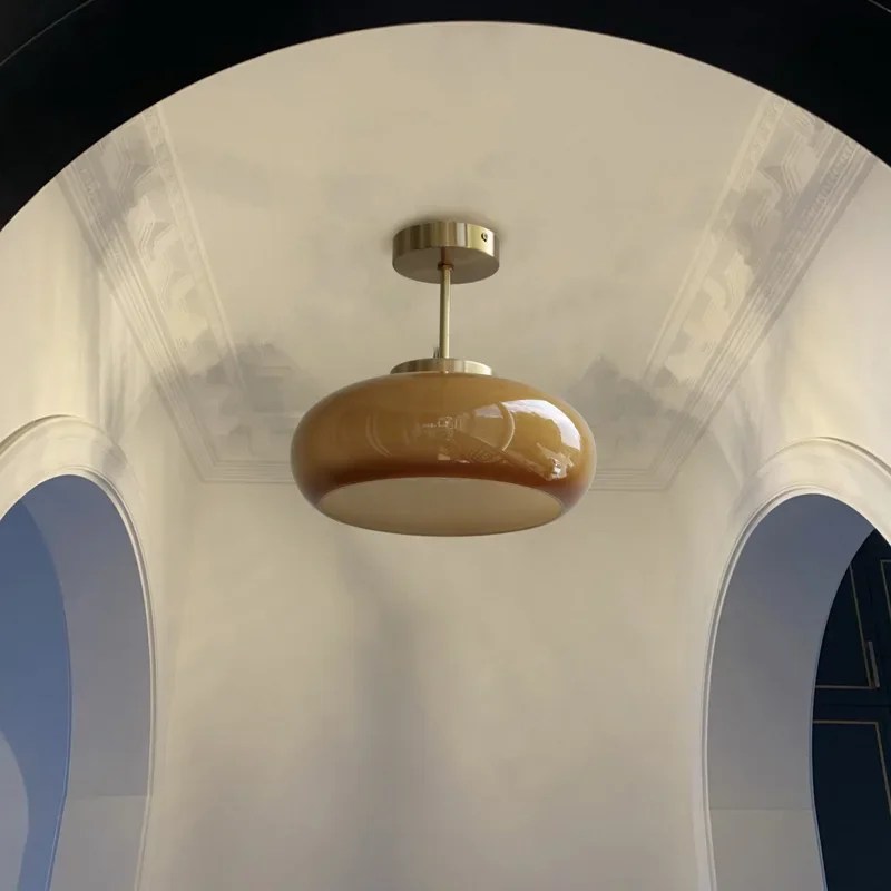 Lampe suspendue en cuivre au design moderne et romantique, luminaire décoratif d'intérieur, idéal pour un salon, une chambre à coucher ou un restaurant, 4010