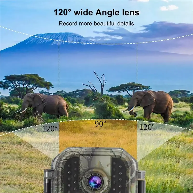 【SPECIAL】Motion Activated 2' '  IPS LCD Color Screen Motion Activated Camera Night Vision