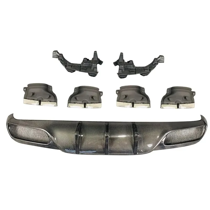 

Flying Wing W205 Coupe FD Style Body Kit из углеродного волокна, диффузор заднего бампера для Mercedes Benz W205 Coupe 2-дверный 2015-2