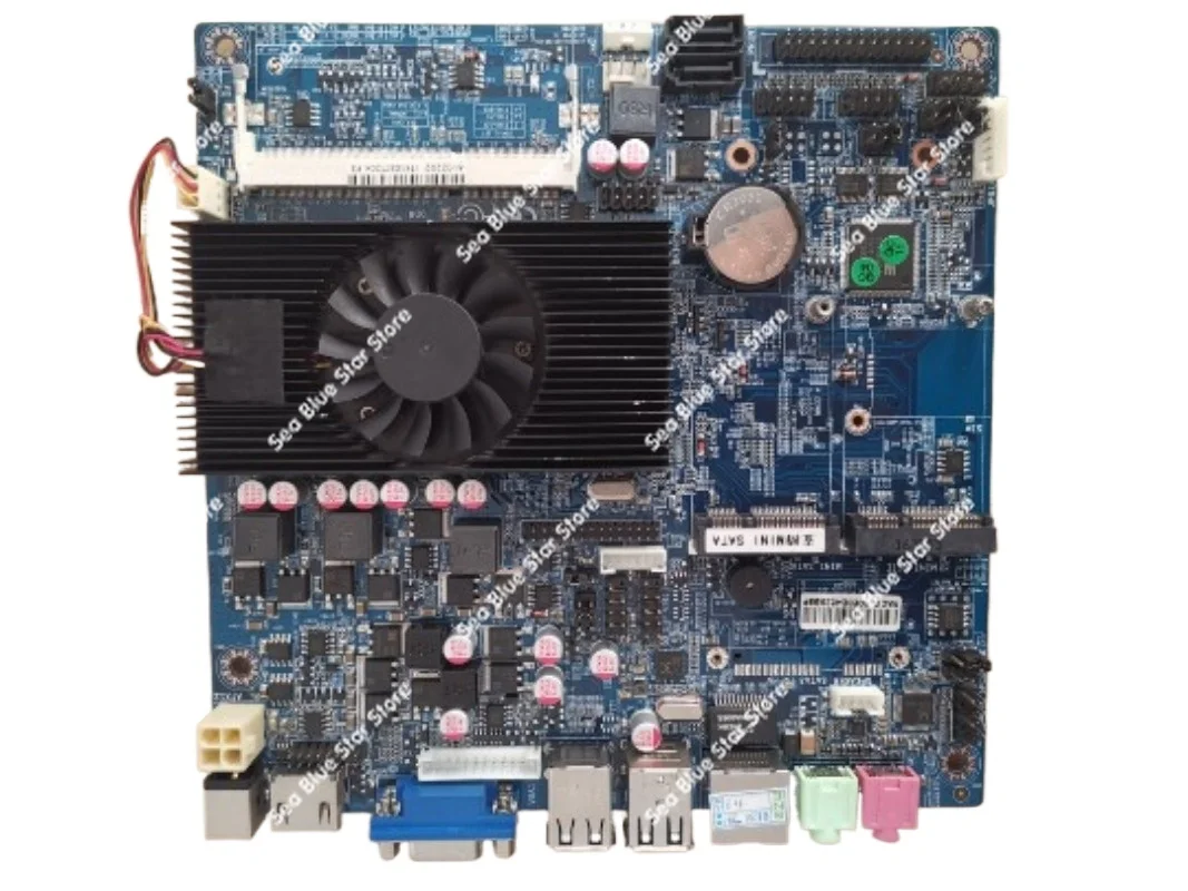 Integrated Machine Main Board 1037U  ITX-1037T-2CH/LPT/COM/LVDS/mini Industrial  Board Used Disassembly Main Board