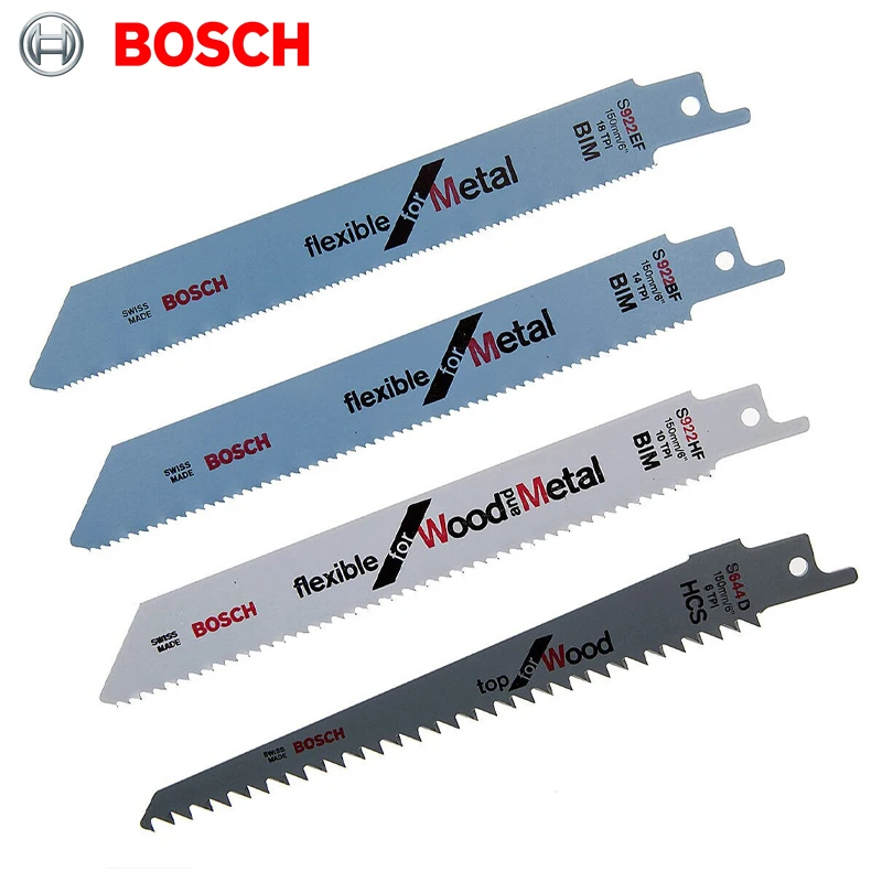 BOSCH 2607010902 مجموعة شفرات المنشار الترددية للخشب والمعادن مع صندوق قوي 20 قطعة شفرات المنشار ملحقات أدوات الطاقة من Bosch #2