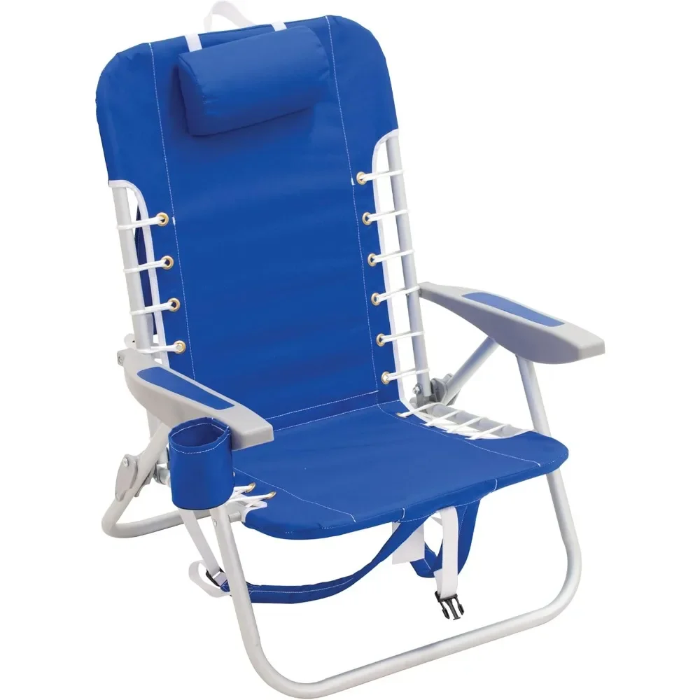 

Suspension Folding Beach Chair, 44.7" x 25.5" x 26.5"