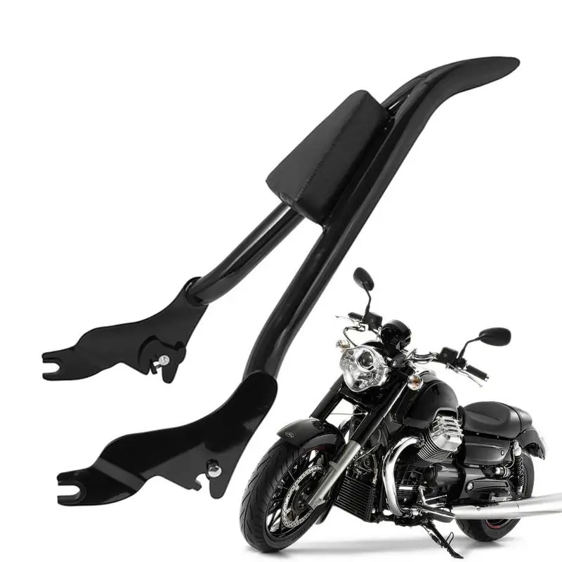 

Bar For Motorcycles Passenger Backrest Rear Bar Detachable Seat Pad Sturdy Multipurpose Exquisite Bar For Bicycles Touring