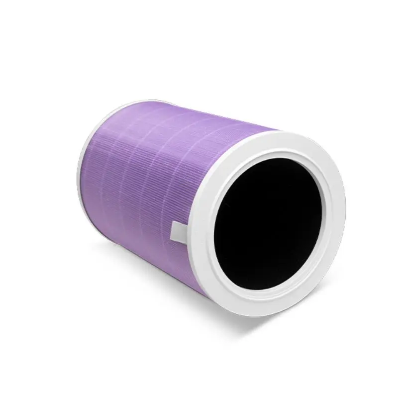 Replacement For Xiaomi Air Purifier Filter Mi 1 / 2 Generation Pro 2S Cylinder Purple Filter Remove Formaldehyde Pm2.5