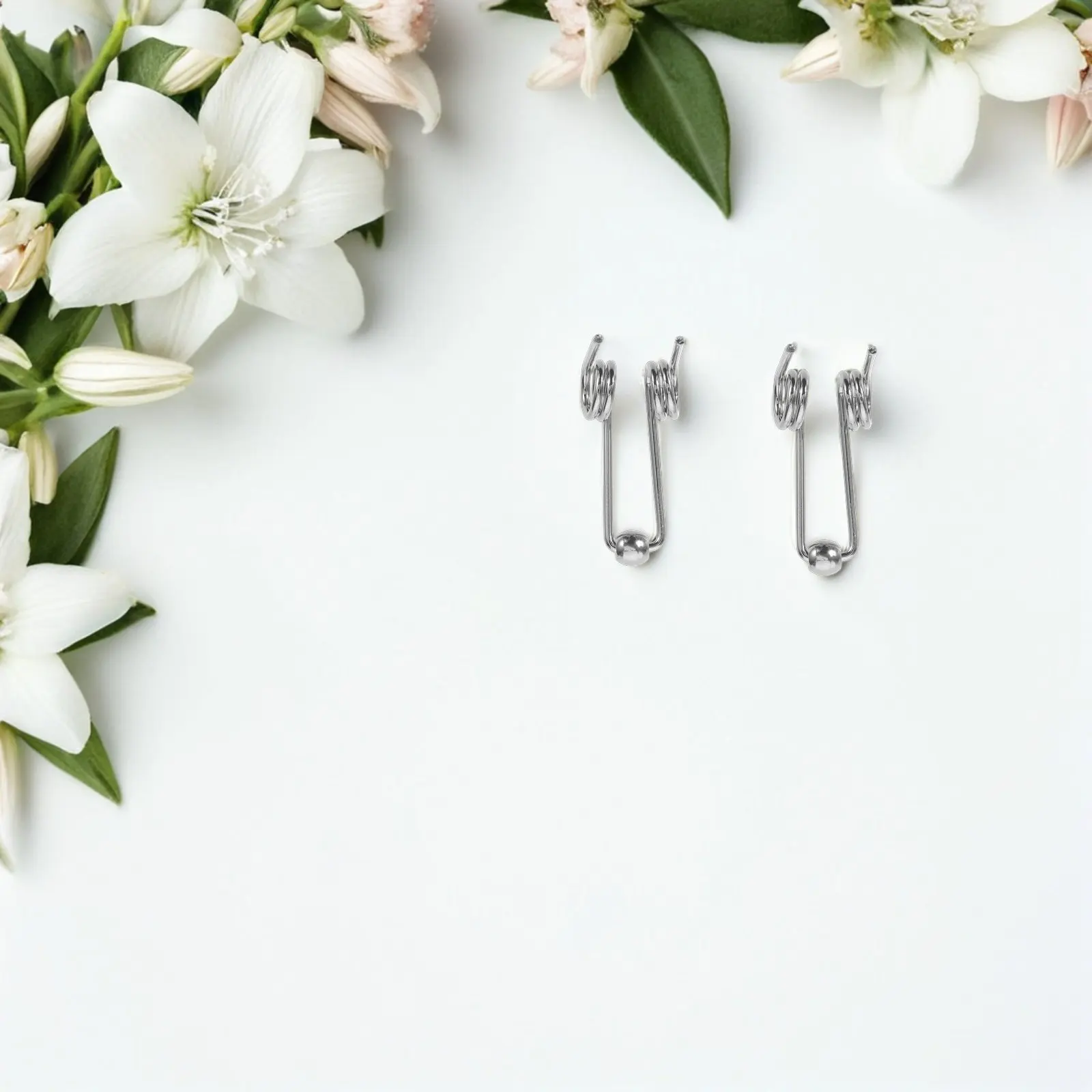 

10Pcs Universal Fit Torsion Springs for Curling Iron Rod Replacement High Elasticity Long Life Metal Hair Curling Tool