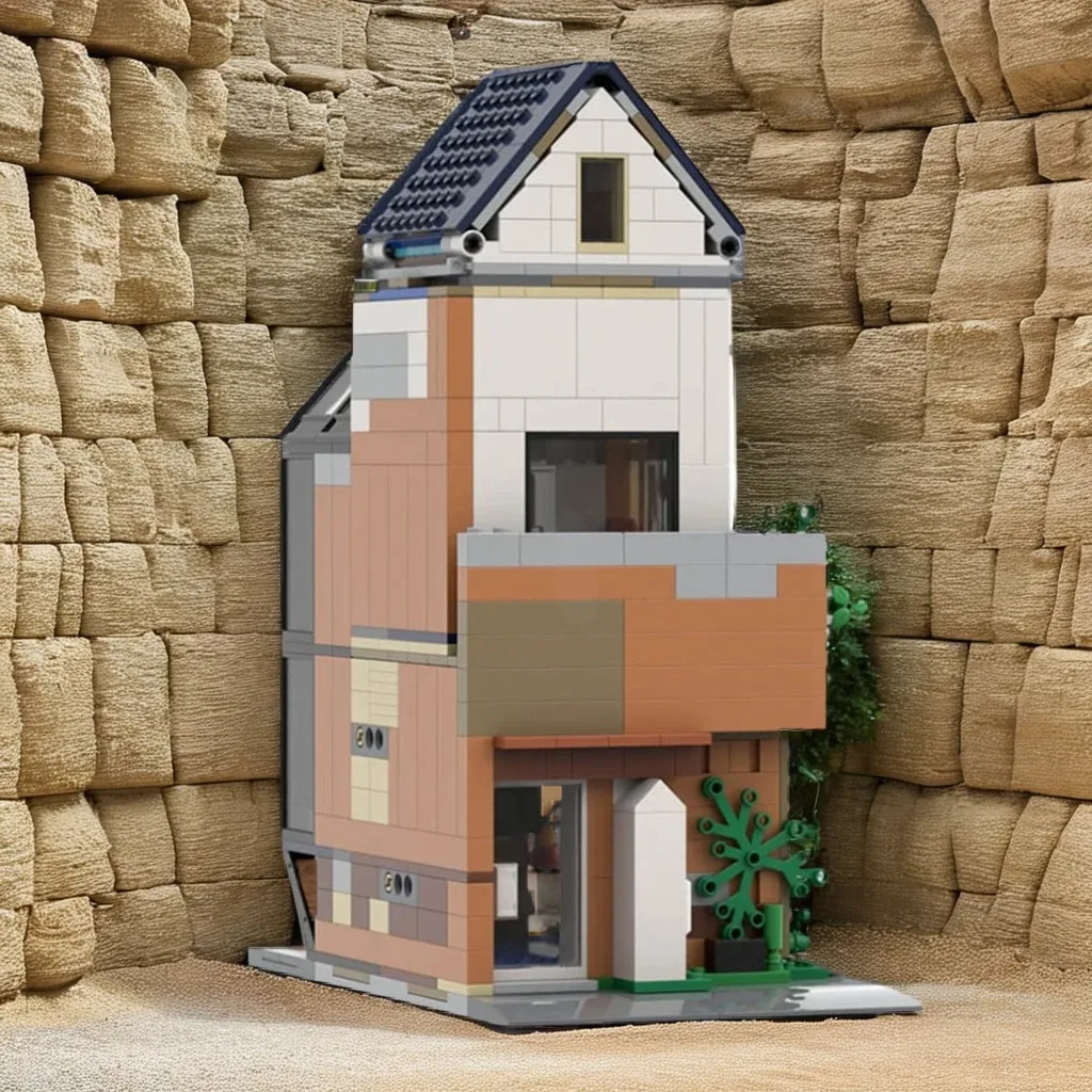 

776pcs MOC Garden House Modular Streetscape Model Building Blocks Christmas Gift Architecture Toys Creative Idea Education Brick