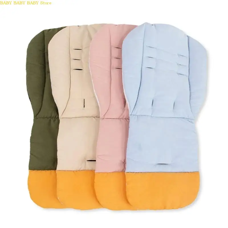 

Q81A Мягкий дышащий коврик для сиденья коляски для большинства детских переносок, легко чистится, нескользящий, с отверстиями