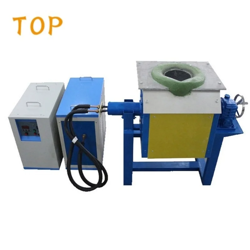 

Industrial High-Temperature Platinum Metal Gold Inductotherm Tilting Kiln Oven Gear Tube Furnace Induction Heating Equipment