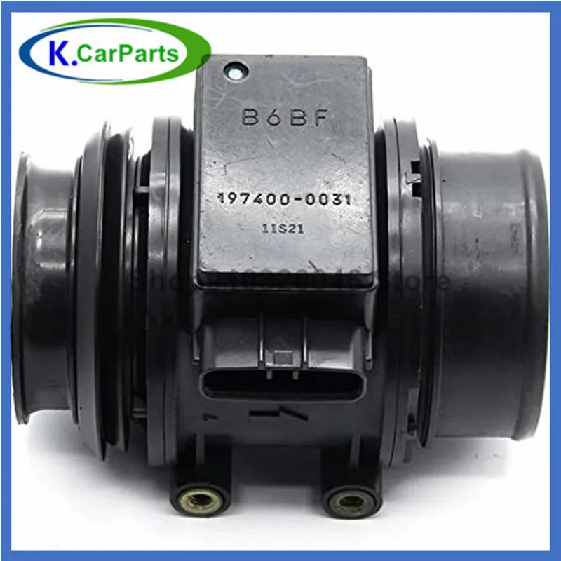 

Mass Air Flow Sensor Meter MAF B6BF-13-215 197400-0031 197400-0030 B6BF13215 1974000031 Fit for Mazda 323 MPV MX5 Refurbished