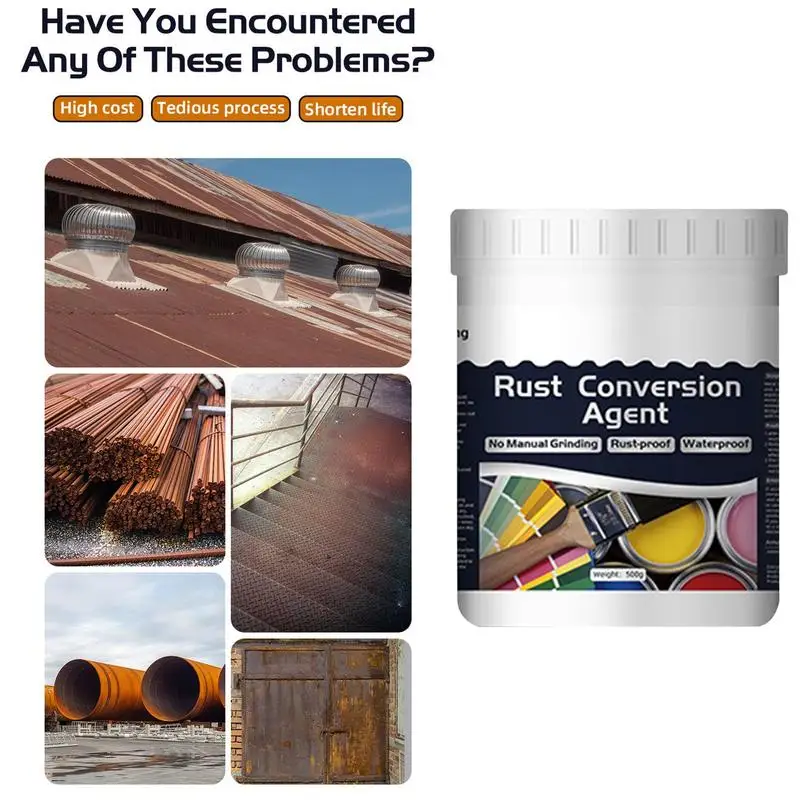 Rust Conversion Agent Multifunction Waterproof Anti Rust Paint Rust Remover For Metal Metal Anti-Rust Conversion Coating Rust