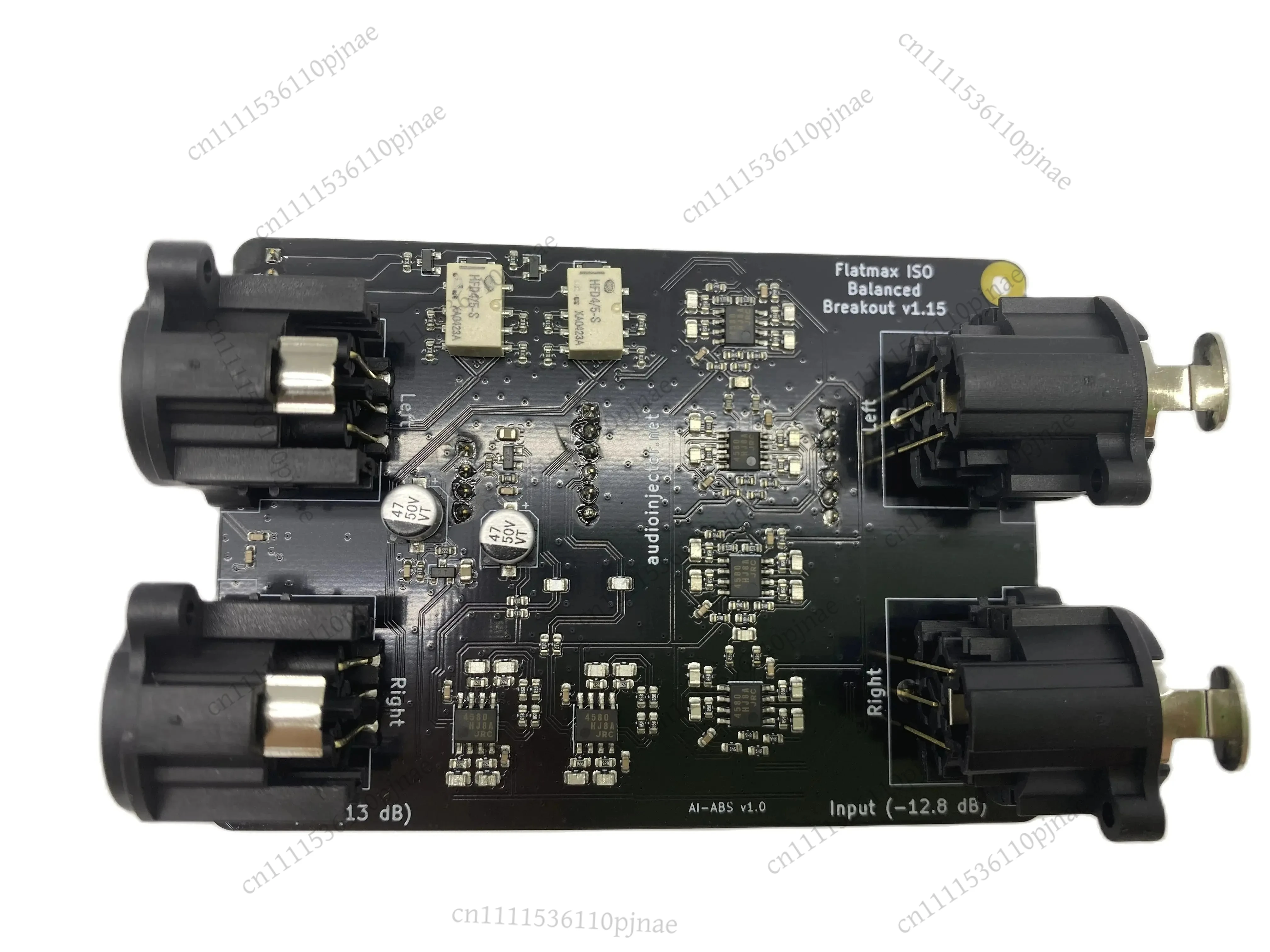 For Audio Injector Balanced XLR Preamplifier sound card for Raspberry Pi T HIFI DAC Audio Card Expansion Board for Raspberry Pi