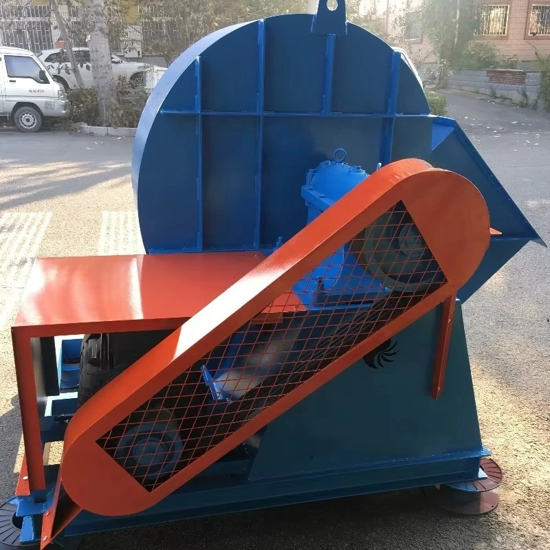 China Manufacturer Wholesale Good-quality High Efficiency and Low Power Belt Driven Industrial Centrifugal Blower Fan view 2